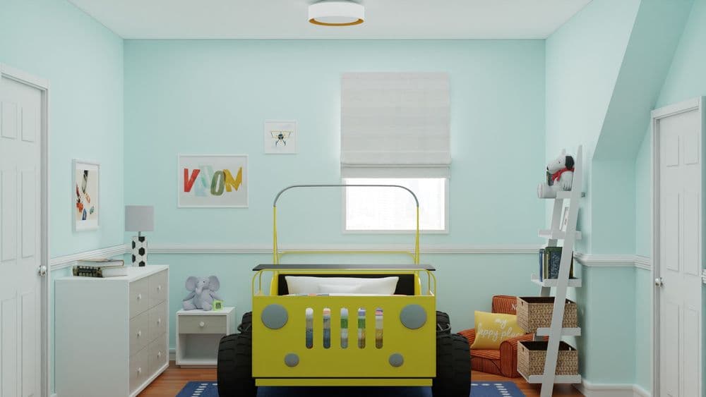 Noah’s bedroom comes with a car bed, designed in under 2K Gallery, Image 1