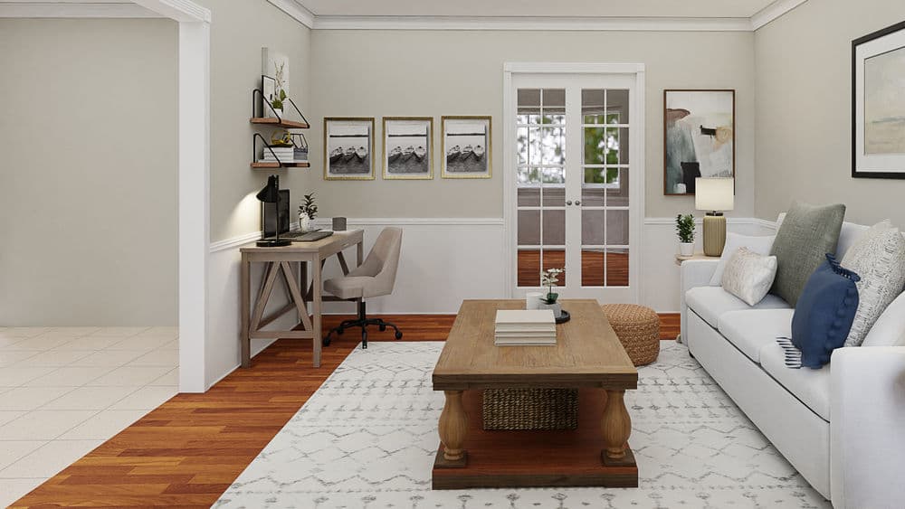 Classic Living Room with Cozy Decor & Gallery Wall Gallery, Image 3