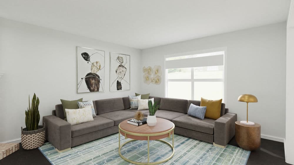 Cozy Living Room: Elegant Eclectic with Loveseat Gallery, Image 1