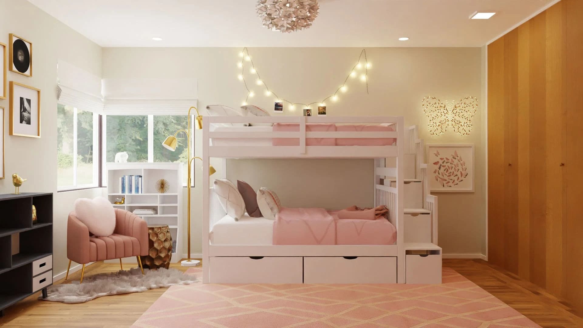 Kid's Room design after designing with Spacejoy