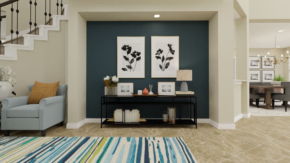 Elegant Foyer Design with Stylish Seating Area Gallery, Image 3