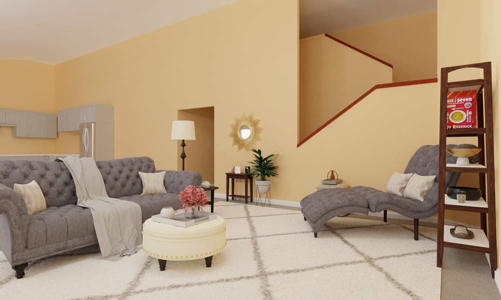 Elegant Living Room with Neutral Furniture