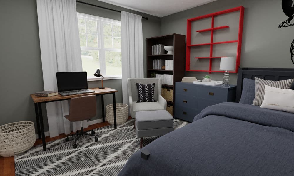 Kids Bedroom: Space Theme with Stylish Storage