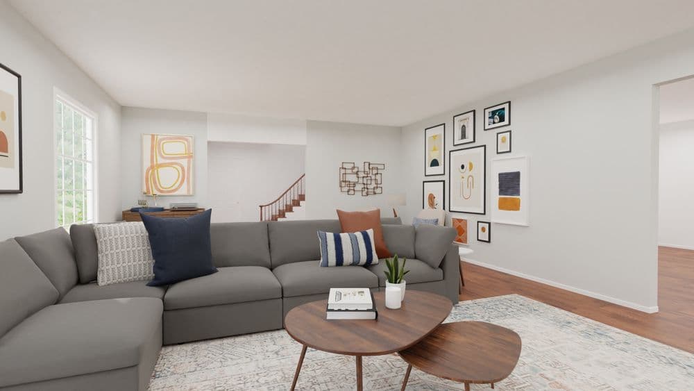 Living Room Mid-Century Modern with Cozy Seating Gallery, Image 2