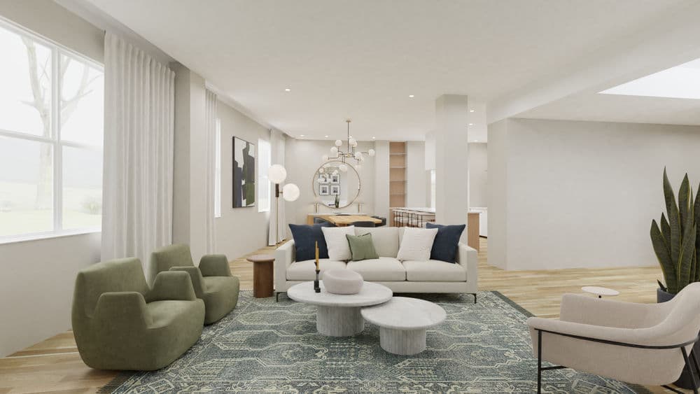 Living Room Modern design with Earthy Tones Gallery, Image 2