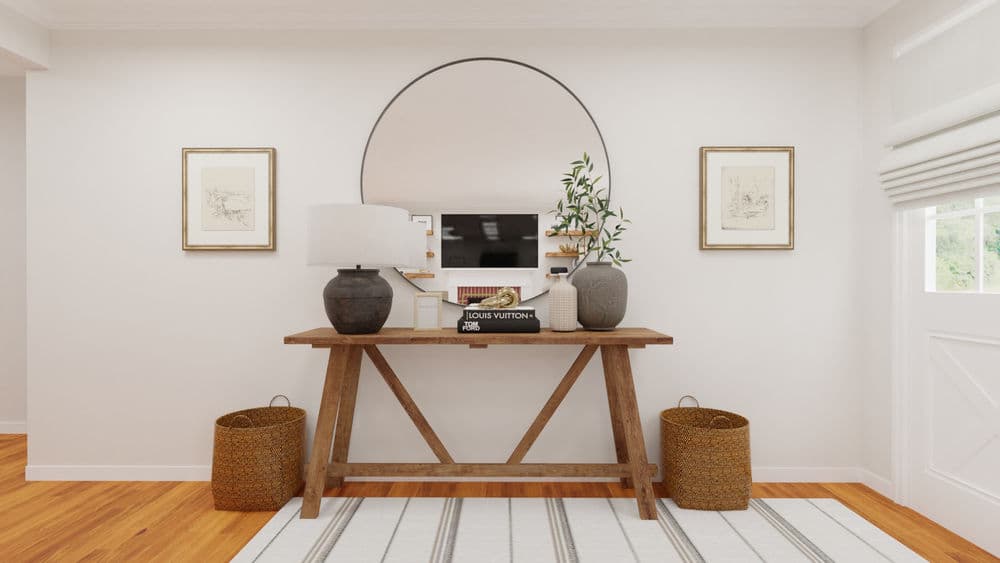 Living Room: Modern Minimalist with Entry Design Gallery, Image 2