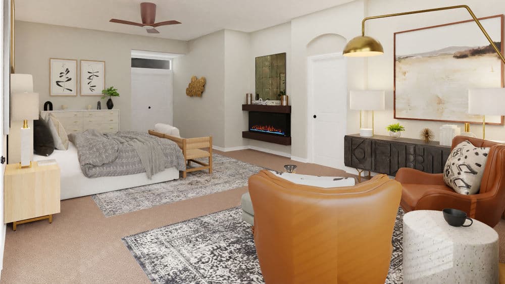 Picture Perfect: A Contemporary Glam Bedroom Gallery, Image 2