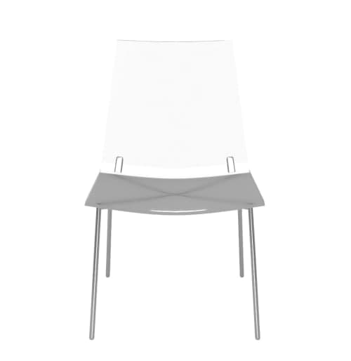 Chiaro Clear Chair Nickel image
