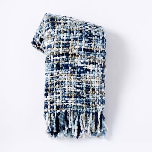 Marled Basketweave Throw image