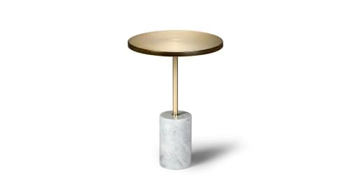 Narro Brass Side Table image