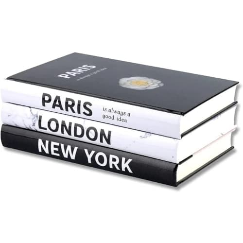 3 Piece Kitson Fashion Decorative Book Set (Set of 3) image