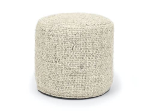 Texa Vanilla Ivory Pouf image