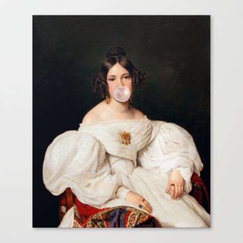 So Extra Canvas Print unframe image