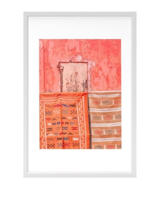 Marrakech Markets Art Print With Frame 24" x 36" image