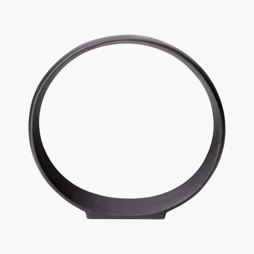 LARGE METAL RING SCULPTURE image