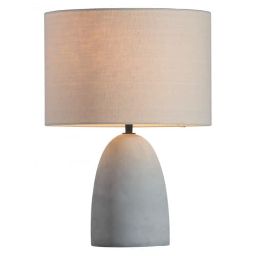 Vigor Table Lamp Beige And Gray  image