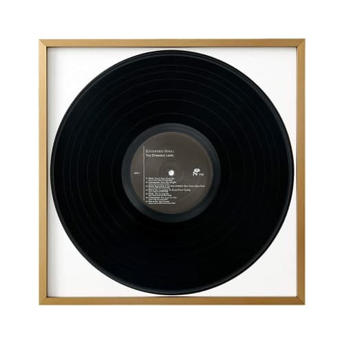 Gallery Brass Record with Frame-12.75''x12.75'' image