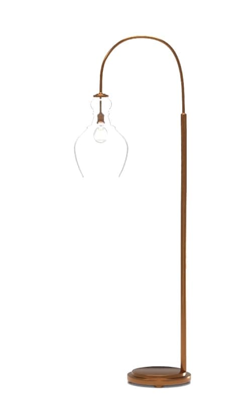 Flynn Recycled Glass Floor Lamp  image