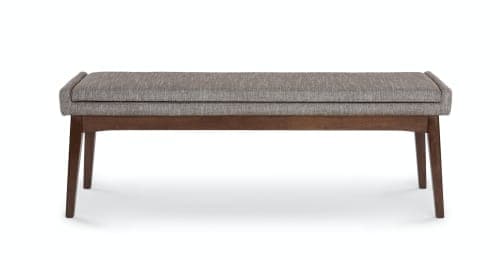 Chanel Volcanic Gray 56" Bench image