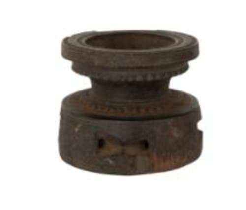 Carved Wooden Object image