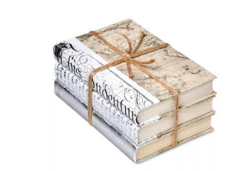 Silver Mix Decorative Book Set image