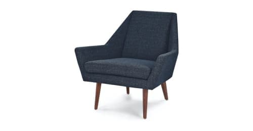Angle Denim Blue Chair image