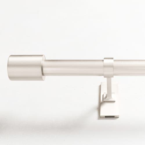 Oversized Adjustable Metal Rod Brushed Nickel 108''-144 image