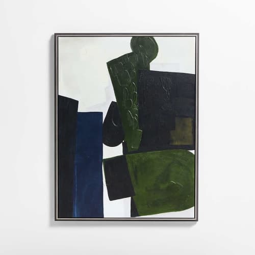Meraki Canvas 44x57 Framed Wall Art Print image