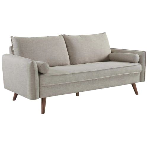 Evie Fabric Sofa Beige image