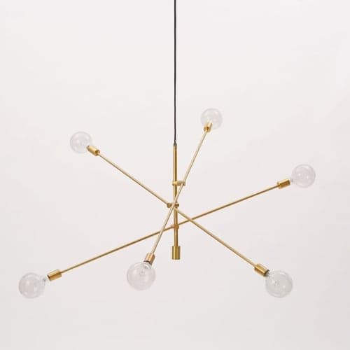 Mobile Chandelier 55 Antique Brass image