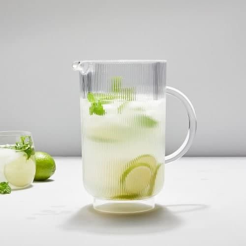 Fluted Acrylic Pitcher image