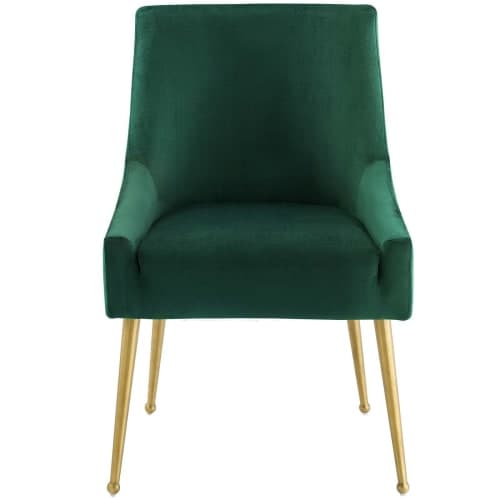 Discern Upholstered Performance Velvet Dining Chair image