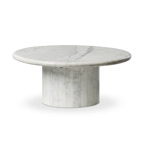 Sandra Small Marble Nesting Coffee Table image