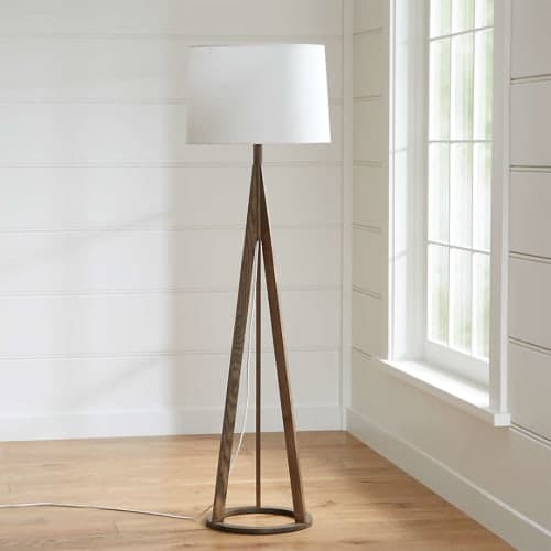 Jackson Dark Brown Tripod Floor Lamp image