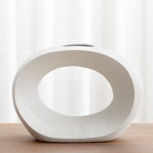 Alura Cream Open Vase image