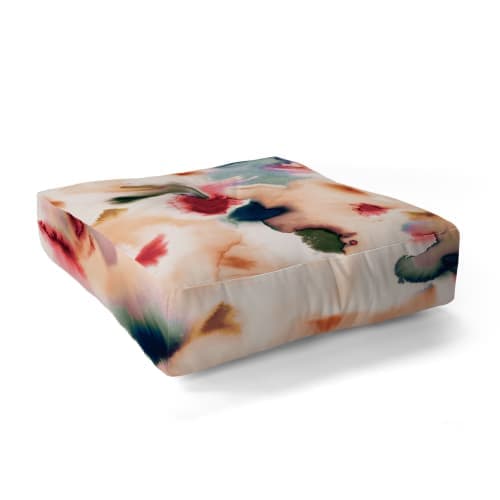 NINOLA DESIGN ABSTRACT FLOOR PILLOW SQUARE image