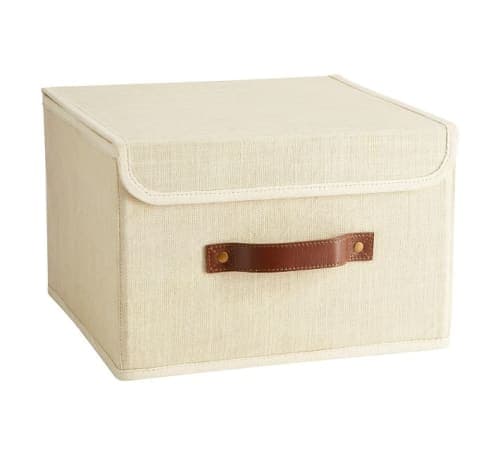 Essential Canvas Foldable Storage Bins image
