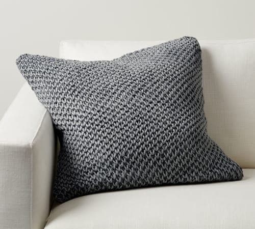 Stonewashed Knit Pillow Cover No Insert - 22"x22" image