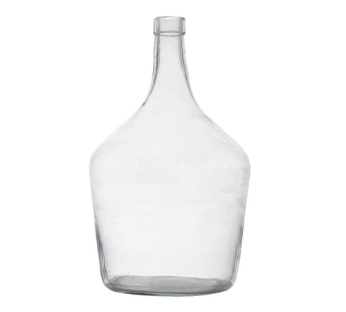Vintage Glass Wine Bottle Vases image