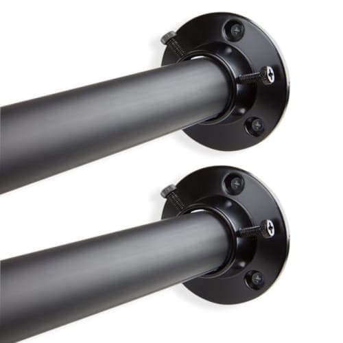 Laird Adjustable Single Curtain Rod 28'' image