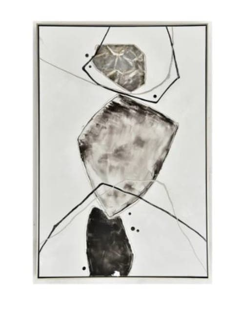 Gilded Stone Abstract II image