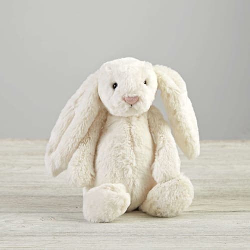 White Bunny Stuffed Animal image