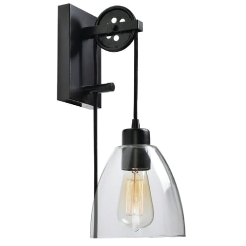 Light Dimmable Plug in Bronze Armed Sconce image