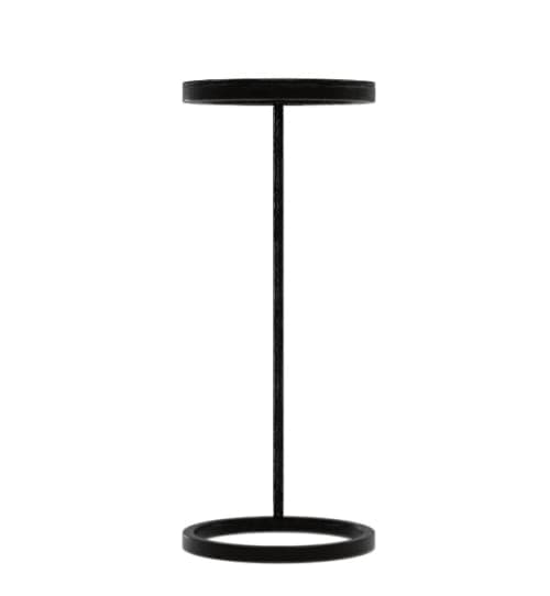 Duke Round Metal Accent Table image