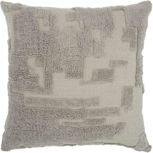 Trexler Textured Abstract Cotton Throw Pillow image
