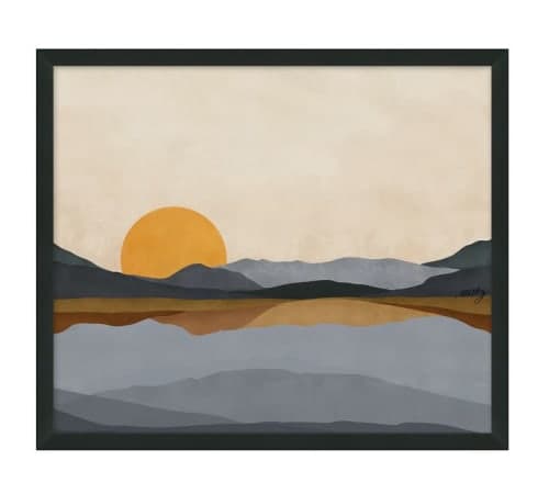Sunset by Melissa Koby With Frame image