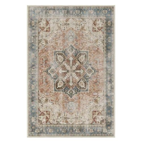 Kamran Coral Rug 6'x9' image