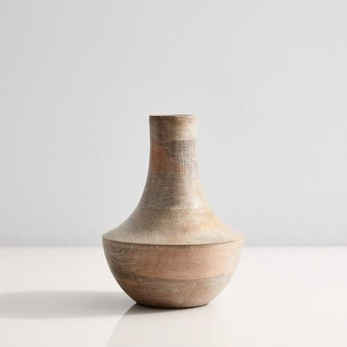 Coastal Natural Wood Bowls and Vases image