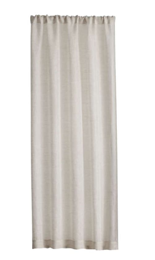 Linen Sheer Natural Curtains image