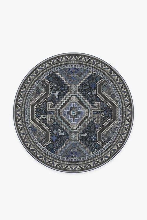 Zareen Steel Blue Rug-6' image